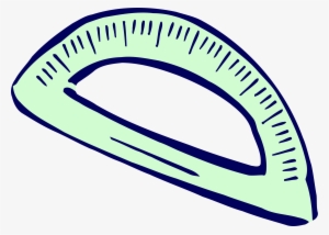 This Free Icons Png Design Of Roughly Drawn Protractor #1689807