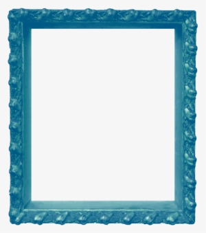 Blue Frame Download Transparent Png Image - Teal Picture Frame Png #1689950