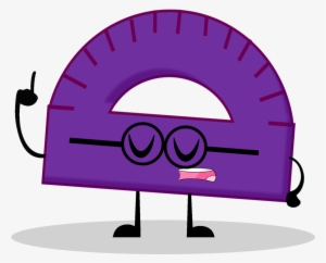 Protractor 3 - Purple Protractor #1690049