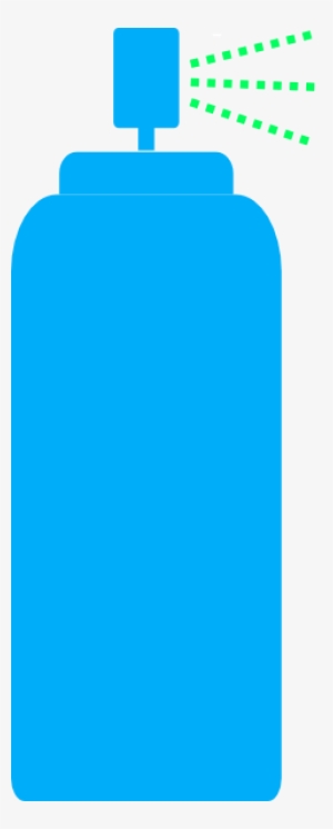 This Free Clipart Png Design Of Green, Spray, Can Clipart #1690237