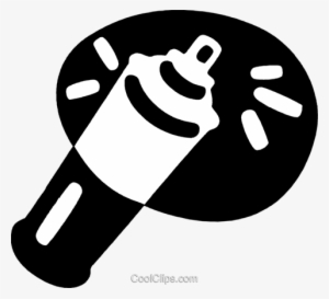 Spray Can Royalty Free Vector Clip Art Illustration - Illustration #1690873