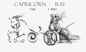 Capricorn Transparent Image - Scorpio Rat #1691048
