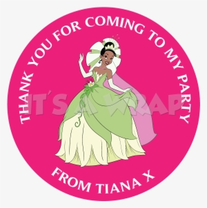 Princess Tiana Sweet Cone Stickers - Turn #1691238
