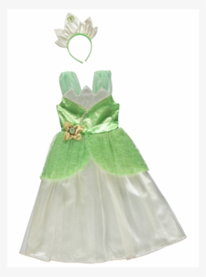 Brand New Girls Disney Licensed Princess Tiana Fancy - Disney Princess Tiana Costume #1691512