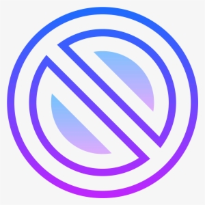 This Icon Is Of A Circle With A Slash Mark Running - Maker's Mark #1691762