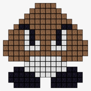 Minecraft Pixel Art Mario Goomba #1691851