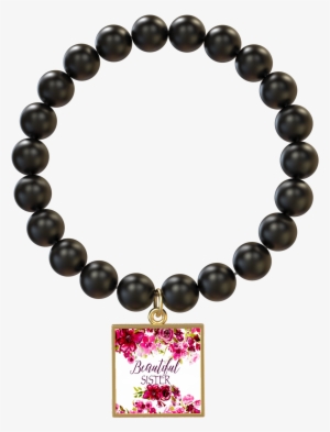 Beautiful Sister Onyx Gold Square Bracelet #1692057 Beautiful Sister Onyx Gold Square Bracelet #1692057