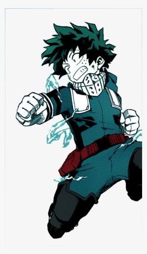Redraw/colordeku Recolour - My Hero Academia Deku Wallpaper Black And White #1692102