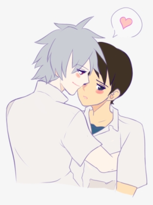 Shinji Ikari Shinji X Kaworu Kaworu Nagisa Kaworu X - Cartoon #1692936