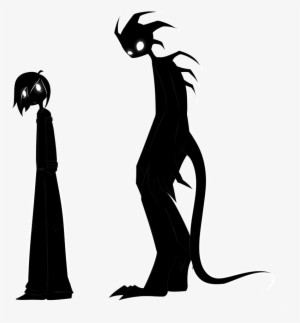 Shadow Boy And Shadow Monster By Luziland - Draw A Shadow Monster #1693106