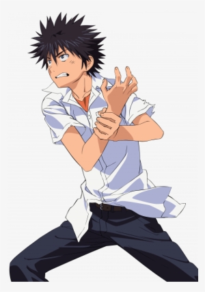 Aparece Shinji A Tu Lado Y Te Empieza A Amargar Con - Aru Majutsu No Index Touma Png #1693133