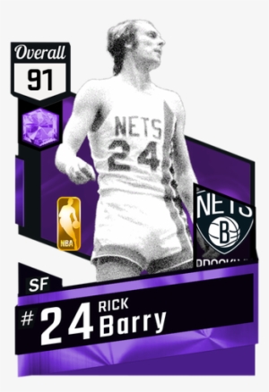 '67 Rick Barry Amethyst Card - Nba Live 18 Ultimate Team #1693244