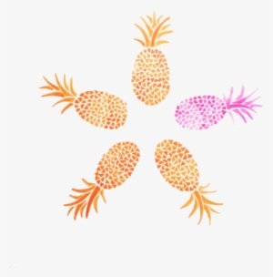 Tumblr Pineapple Png Picture Black And White Stock - Art #1693669