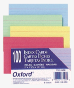 Index Card 5x8"ruled Canary 100/pkg #1694025