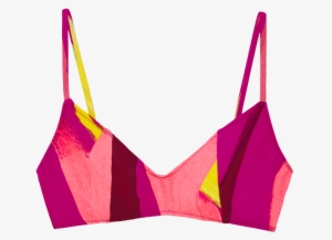 Elsa Bikini Top Raspberry Brush - Bikini #1694114