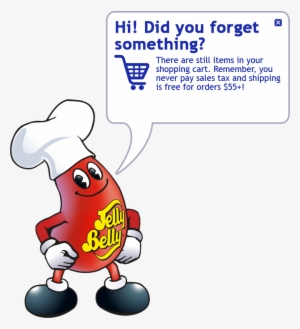 Cart Reminder - Jelly Belly Charater Colored #1694268