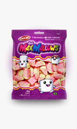 Maxmallows Klubnichki - 470x470-800x800 - Marshmallow Morango 250g - Docile #1694540