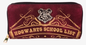 Harry Potter Hogwarts Equipment List Purse - Harry Potter Hogwarts List Wallet #1694756