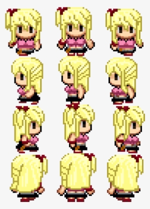 Sprite, Lucy Heartfilia - Sprite Rpg Maker #1695263