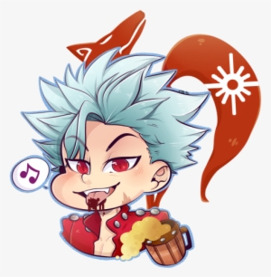 My Etsy With $1 Stickers, And With Every Purchase You - Ban Nanatsu No Taizai #1696212