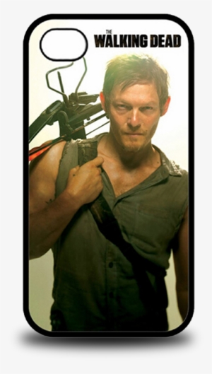 Daryl Dixon And Crossbow Phone Case - Daryl The Walking Dead #1696277