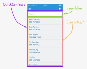 Quickcontacts Is A Lightning Component Made Of Two - Lightning #1696902