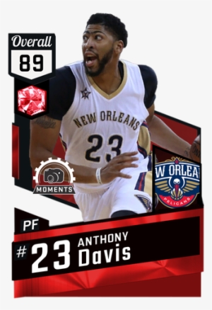 Anthony Davis Against The Warriors On October 28th - Michael Jordan 2k17 Card #1697449