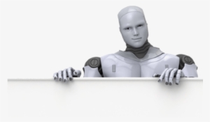 Robot Sosteniendo Tablero - Robot #1697860