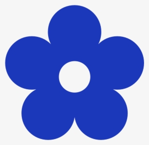 Blue Clipart Flower Collection - Blue Flower Clipart #1697958