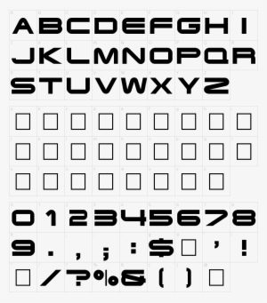 Terminator Font - The Terminator #1698258