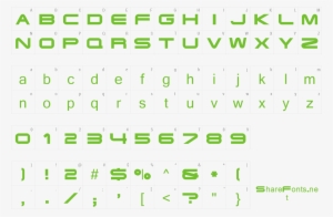Font Terminator Preview - Font Sumillar To The Terminater Font #1698282