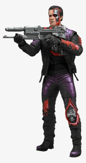 Vector Library Library Robocop Vs The T Battle Damaged - Robocop Versus The Terminator Neca #1698311