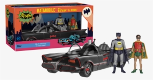 1966 Batman & Robin With Batmobile 2-pack Action Figure - Funko Batman Adam West #1698391