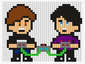 Pixel Danandphilgames - Dan And Phil Games Characters #1698546