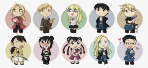 Fullmetal Alchemist Chibi Set By *egyptian-sands - Fullmetal Alchemist Brotherhood Chibi #1698771
