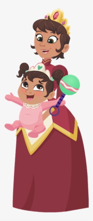 Nella The Princess Knight Queen Mom And Baby Norma - Nella The Princess Knight Parents #1699527