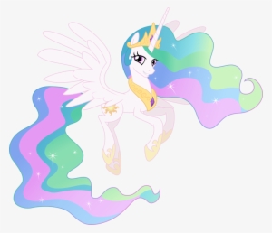By Theshadowstone On Deviantart - Mlp Celestia Flying Vector #1699882