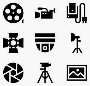 Solid Camera And Accesories - Icone Dashboard #170167