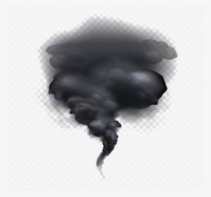 Tornado Vector Free Png Image Background - Monochrome #170668