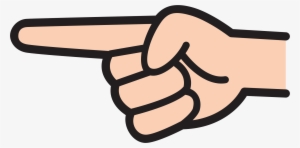 Svg Free Stock Big Image Png - Clipart Pointing Finger #171173