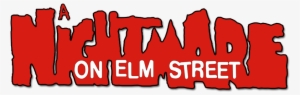 A Nightmare On Elm Street 1984 Logo - Nightmare On Elm Street Movie Logo #171197