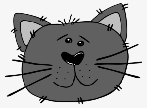 Free Cartoon Cat Face Psd Files - Cats Faces Clip Art #171219