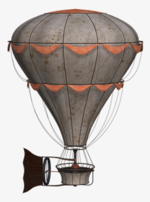 Hot Air Balloon Aircraft Balloon Airship F - Steam Balloon Free Png #171693