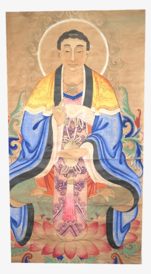 Buddha On The Lotus Throne - Painting #171795