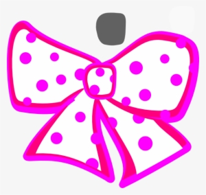Dots Clipart Black Hair Bow - Hair Bow Clip Art #171926 Dots Clipart Black Hair Bow - Hair Bow Clip Art #171926