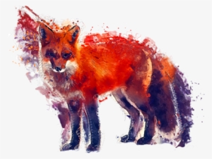 Click And Drag To Re-position The Image, If Desired - Arctic Fox Canvas Print - Small By Jbjart #172405