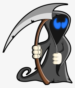 This Free Icons Png Design Of Grim Reaper Blue #172481