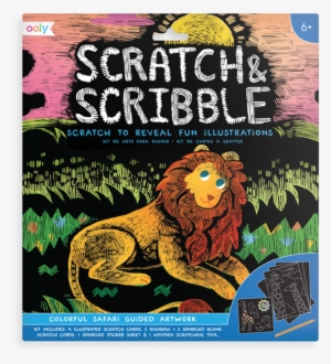 Scratch And Scribble Scratch Art Kit - Art #173344