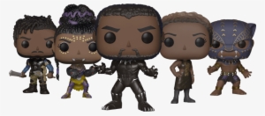 Black Panther Pop Vinyl Character Figurine Line-up - Black Panther Pop Up #173589