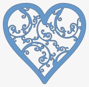 Filigree Heart Clip Art #174197 Filigree Heart Clip Art #174197